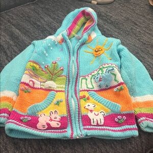 Isabella Mia kids size 6 zip up jacket